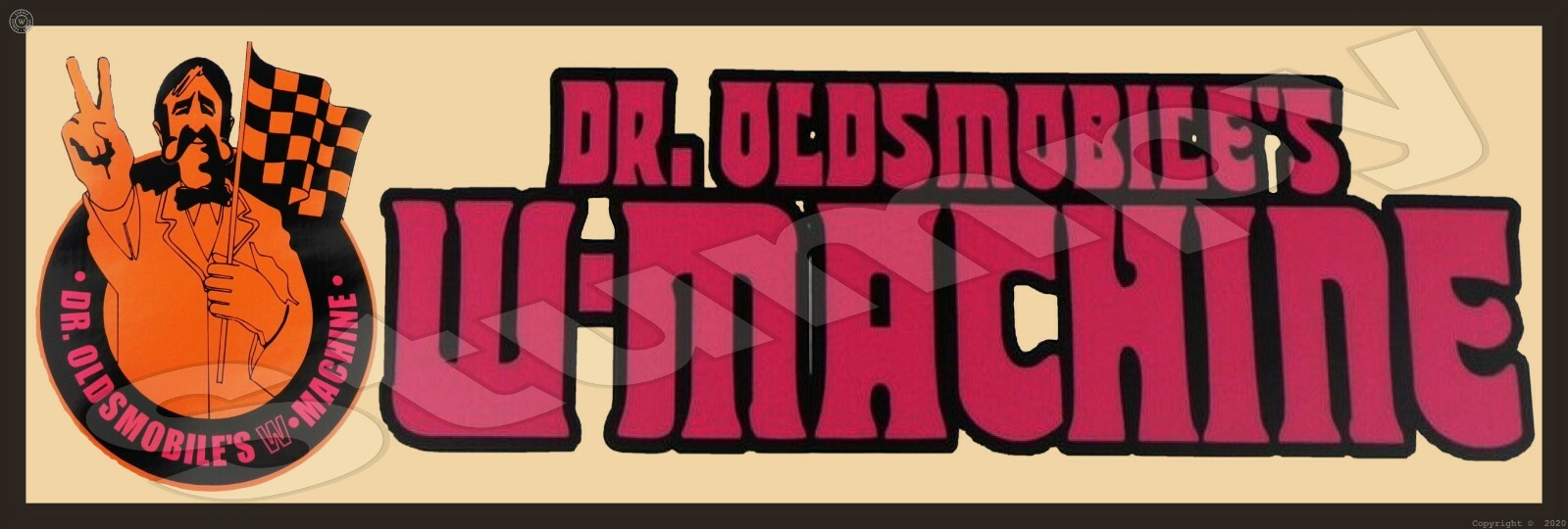 Dr. Oldsmobile's W- Machine    Metal Sign 6