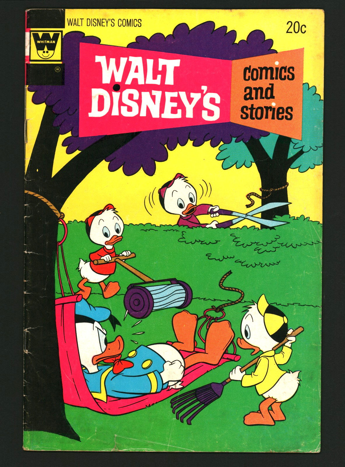 Walt Disney's Comics & Stories #396 WDC&S 1973 Whitman Barks Story VGFn 5.0