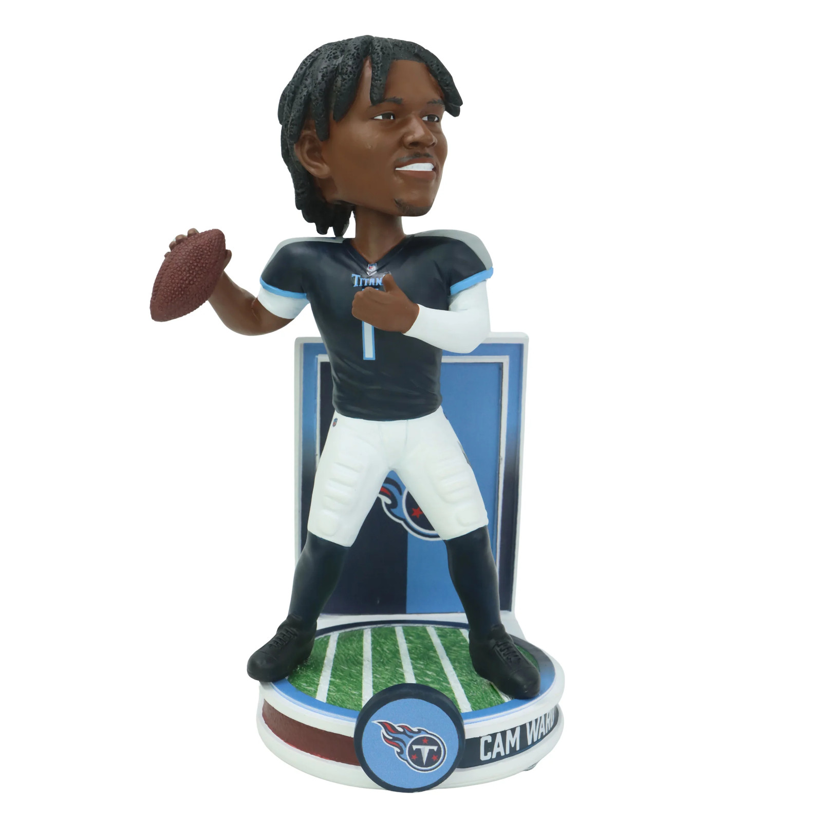 Cam Ward Tennessee Titans Banner Series Bobblehead NFL
