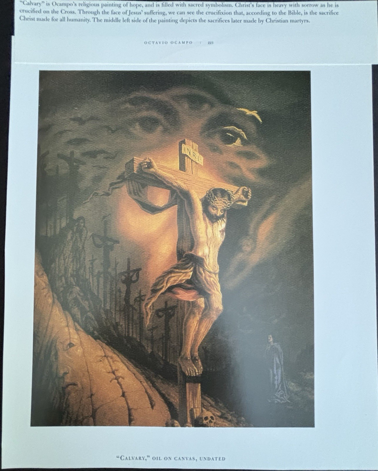Book Clipping Photo Calvary Ocampo