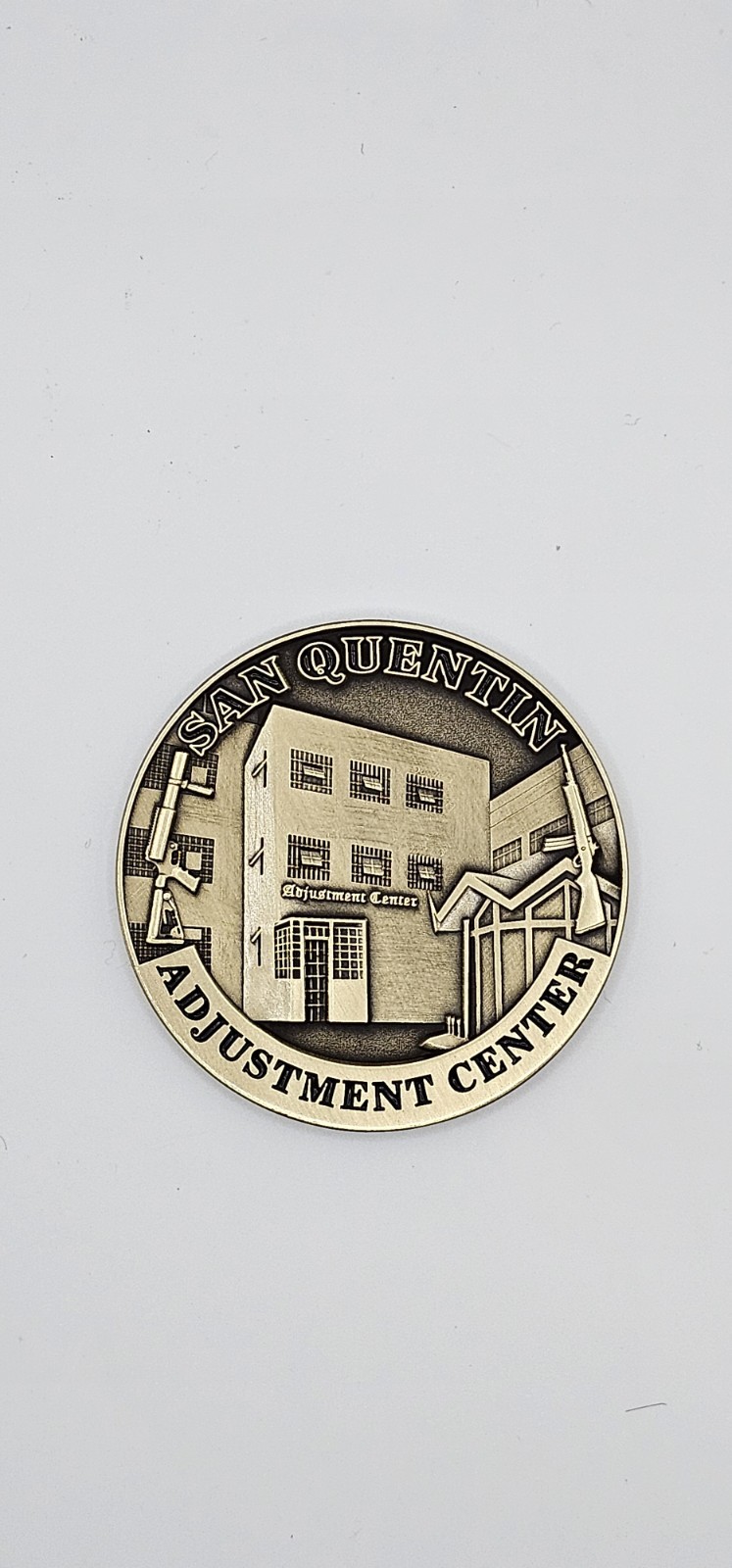 San Quentin State Prison Adjustment Center Challenge Coin San Quentin State Prison Adjustment Center Challenge Coin