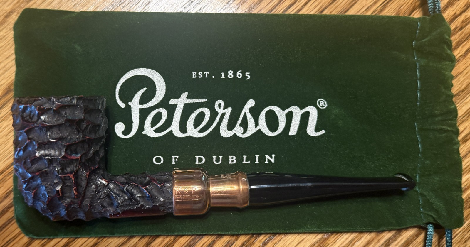 Peterson Christmas 2022 Copper Spigot Rusticated (120) Fishtail