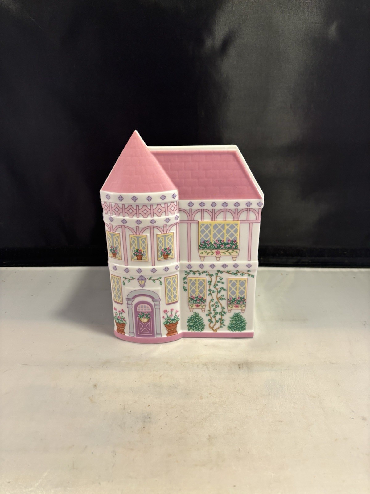 Vintage 1993 Lenox Spice Village Collection Pink Planter Rare