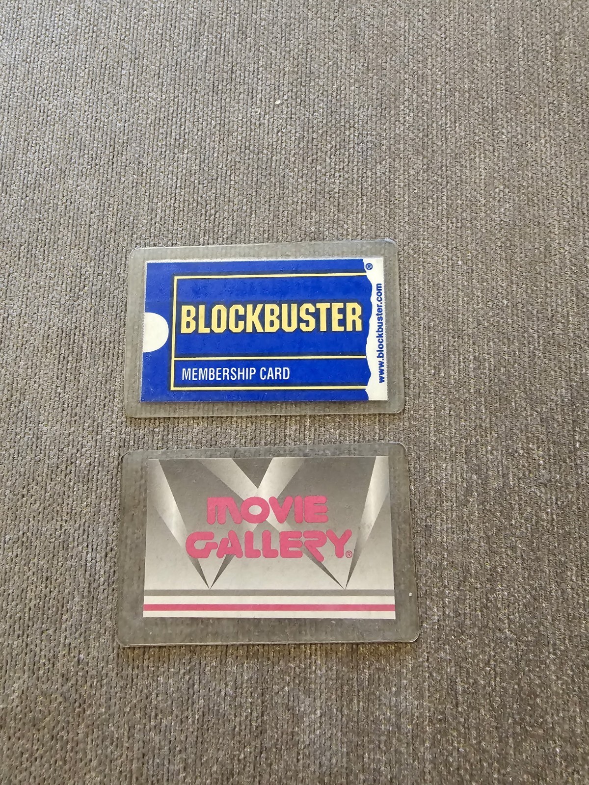 Vintage Video Store Membership Lot Blockbuster & Movie Gallery Memorabilia
