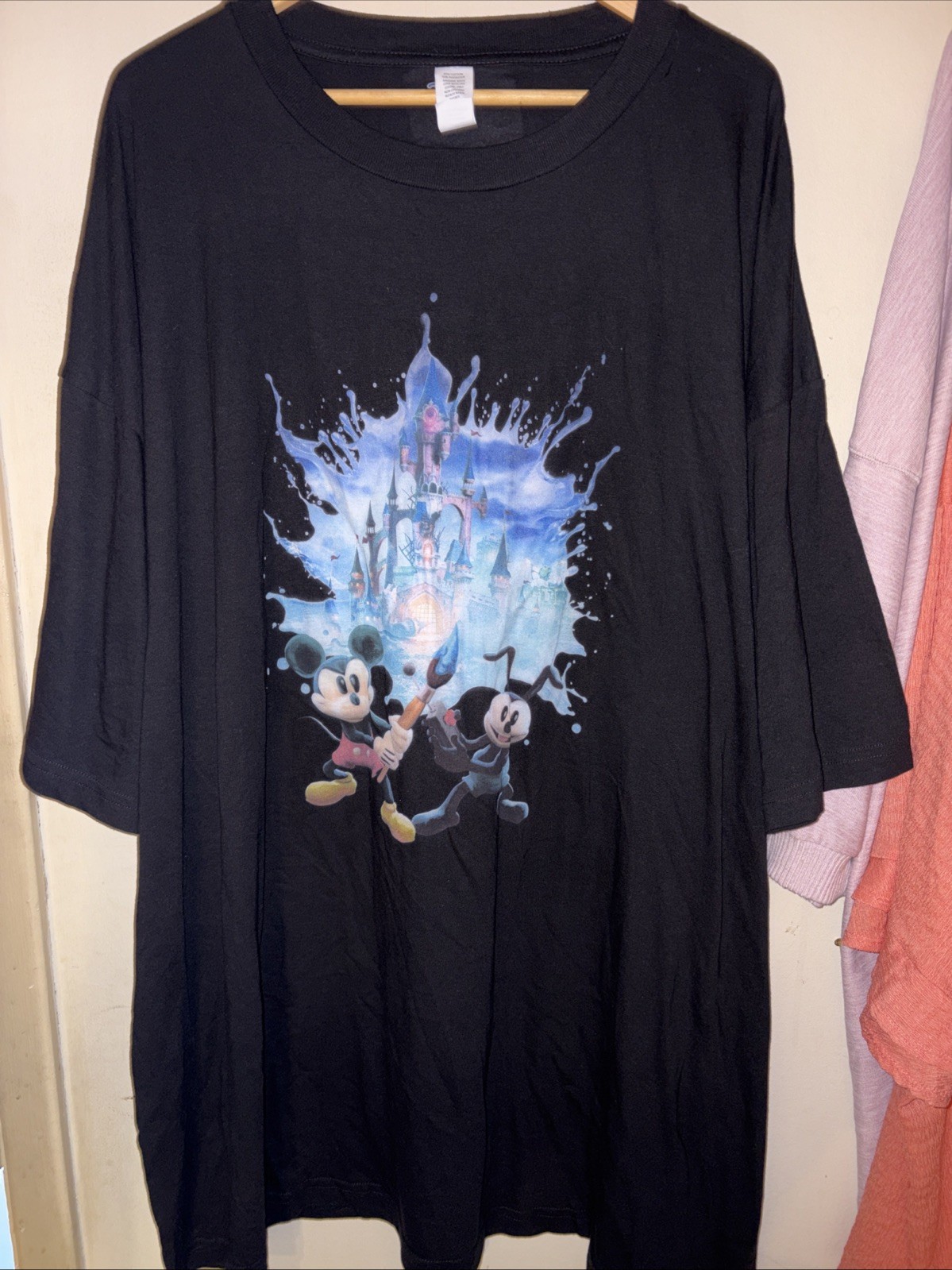 Disney  5x Shirt Black Mickey