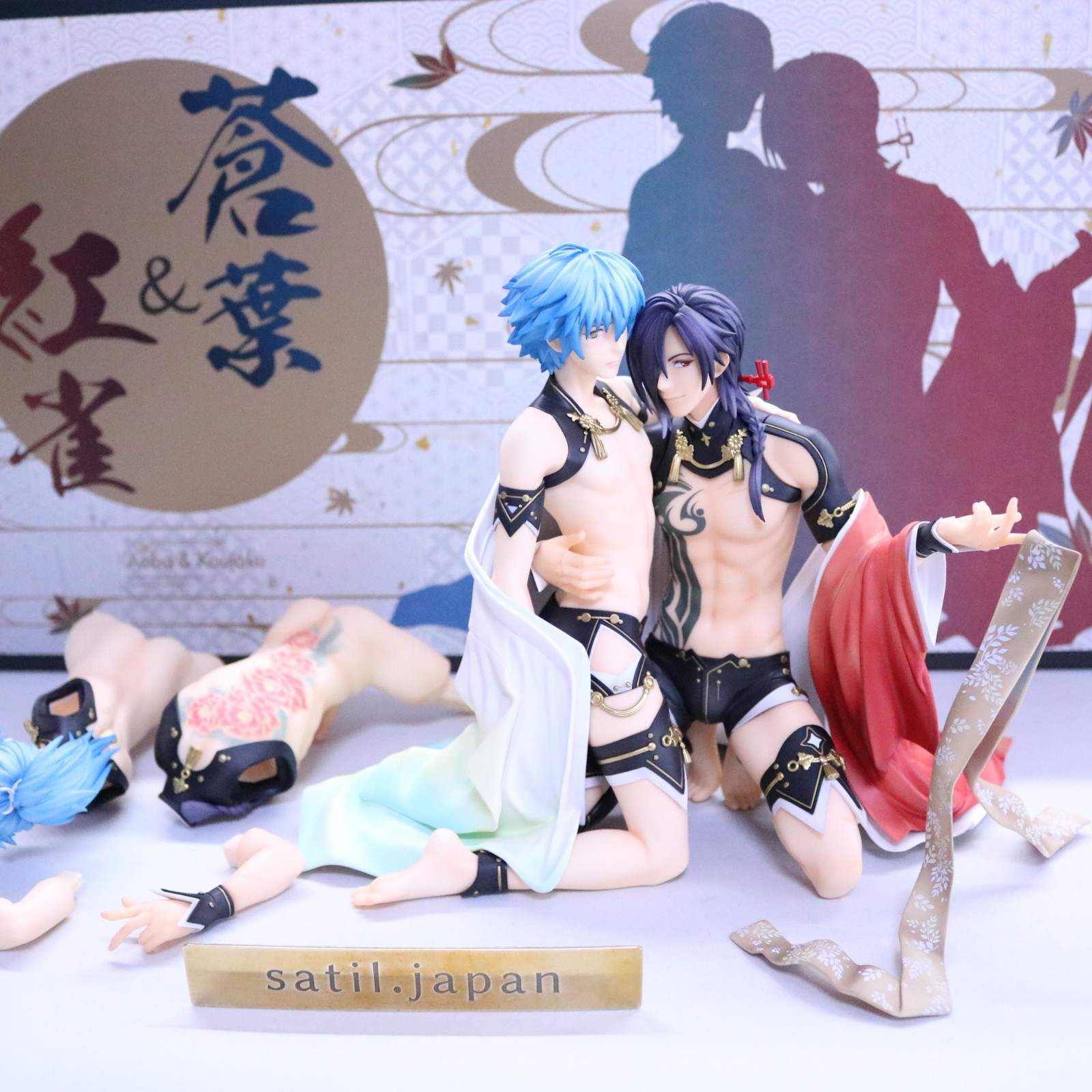 [USED] Native DRAMAtical Murder Aoba & Koujaku 1/6 Complete Figure Animation Toy