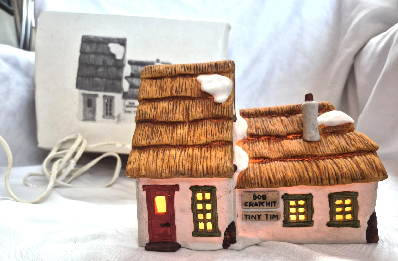 Cottage of Bob Cratchit & Tiny Tim Dept 56 Heritage Village Collection Dickens'