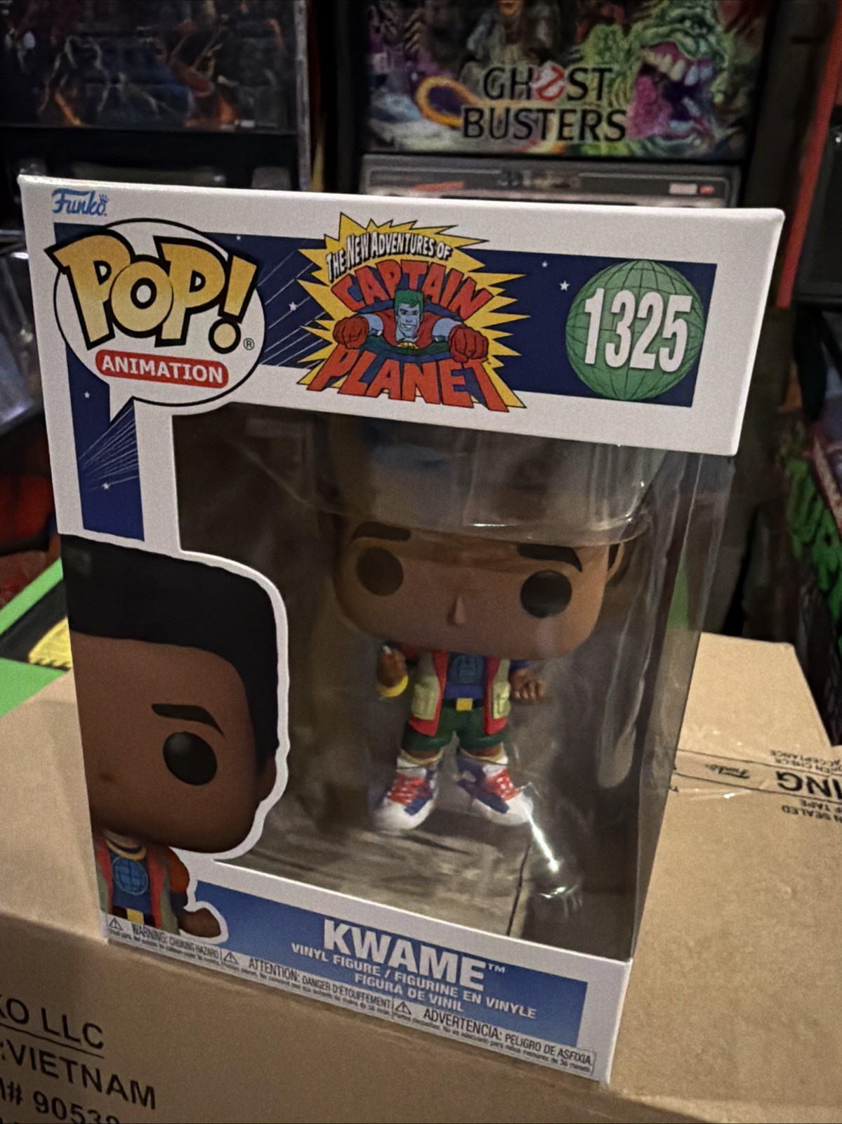Funko Pop Vinyl: The New Adventures of Captain Planet - Kwame #1325