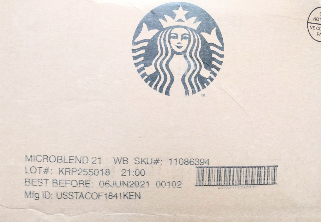 Starbucks 5 Lb Bags ( Case of 4 ) Whole bean Microblend21 (20lbs)