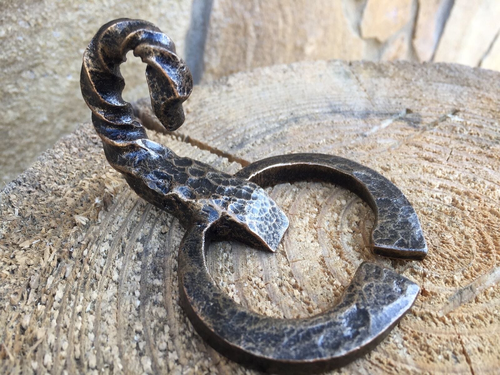 Bottle Opener Hand Forged Corks Crew Iron Gift