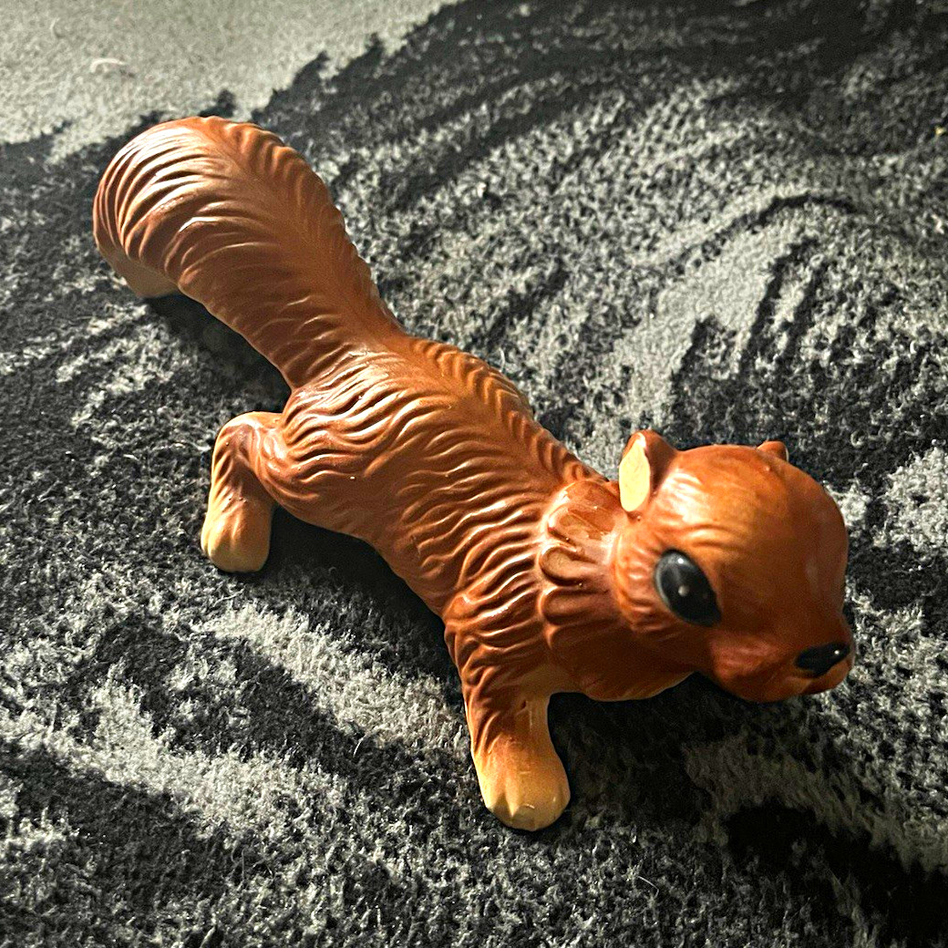 Antique Squirrel decoration
