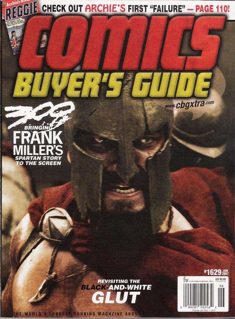 Comics Buyer\'s Guide #1629 VF; F&W | Frank Miller\'s 300 - w/Bag+Board
