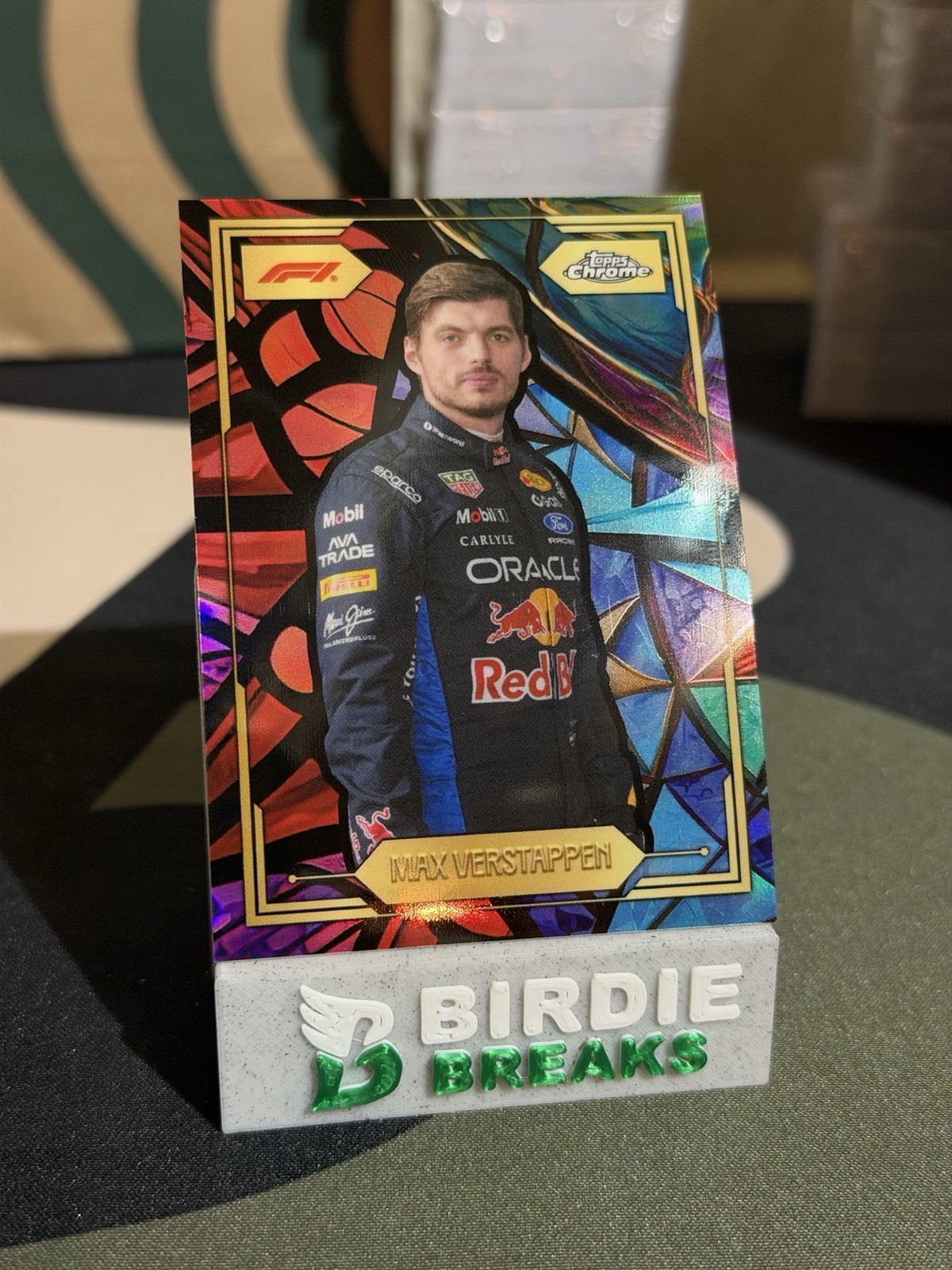 Topps 2026 Topps Chrome F1 Max Verstappen The Grail Redemption Card 4/9 Sealed Topps 2026 Topps Chrome F1 Max Verstappen The Grail Redemption Card 4/9 Sealed