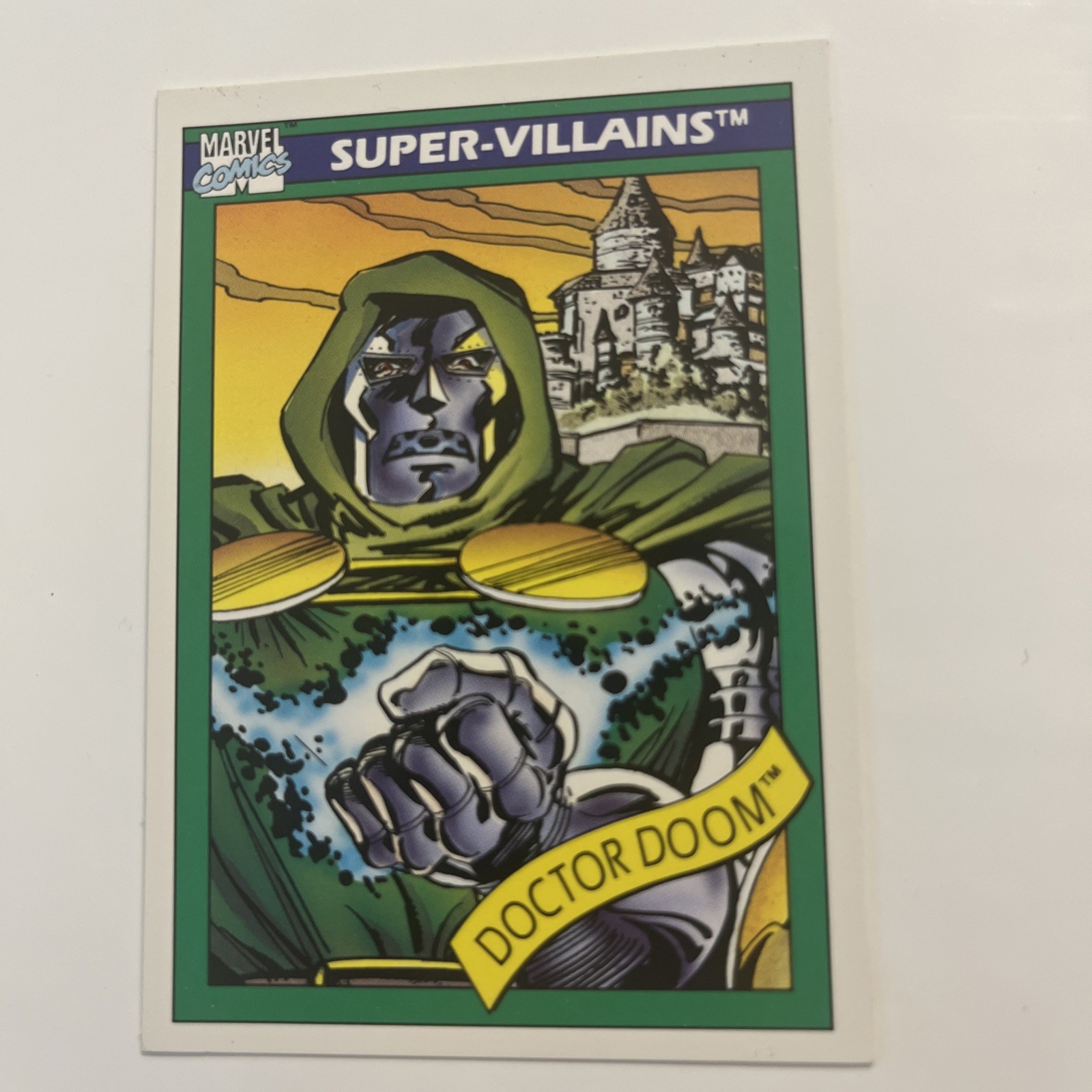 Impel 1990 Marvel Comics Super-Villains DOCTOR DOOM  #60 Base Set Card