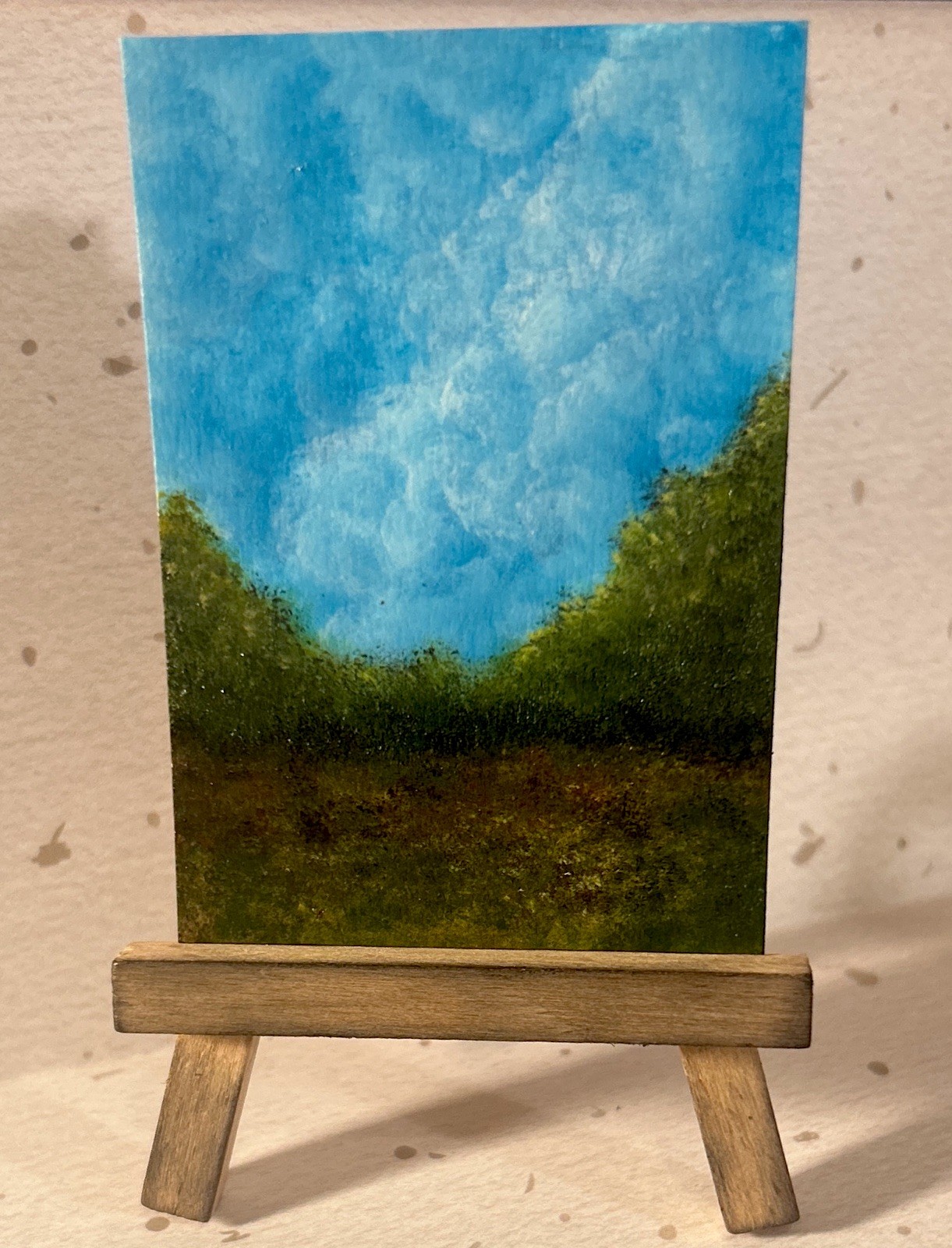 ACEO Original landscape painting ttt-creations  eBay Store Acrylic