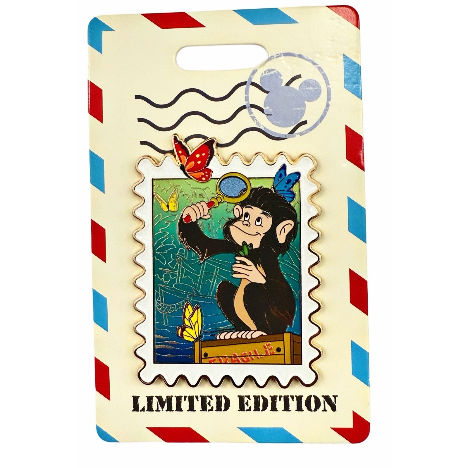 D23 2025 Disney JUNGLE CRUISE MONKEY Stamp LE400 Pin MOG WDI