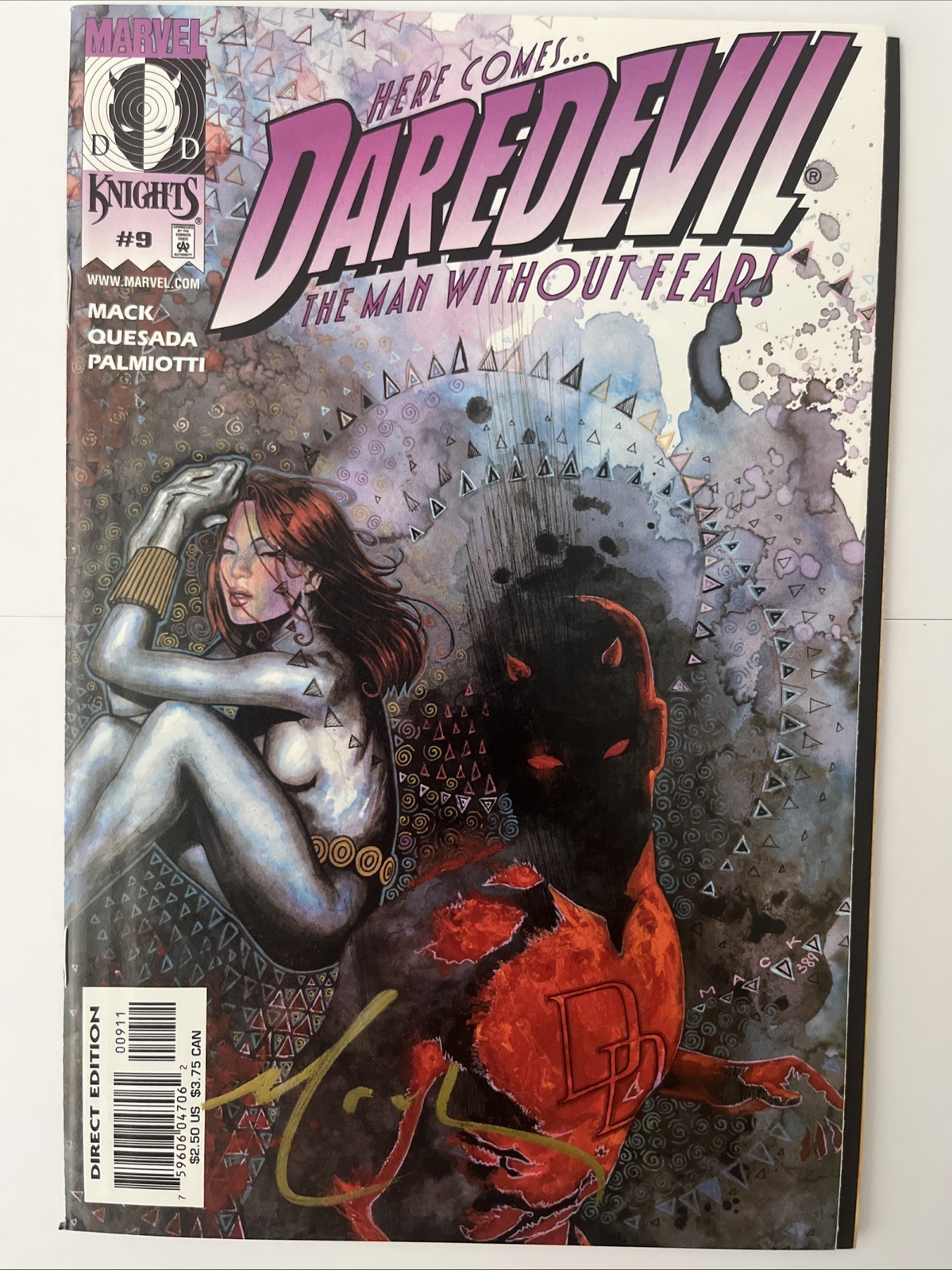 Daredevil # 9. 9.4 To 9.6  1st Echo (Maya Lopez) Signed David Mack. C Pix, Notes