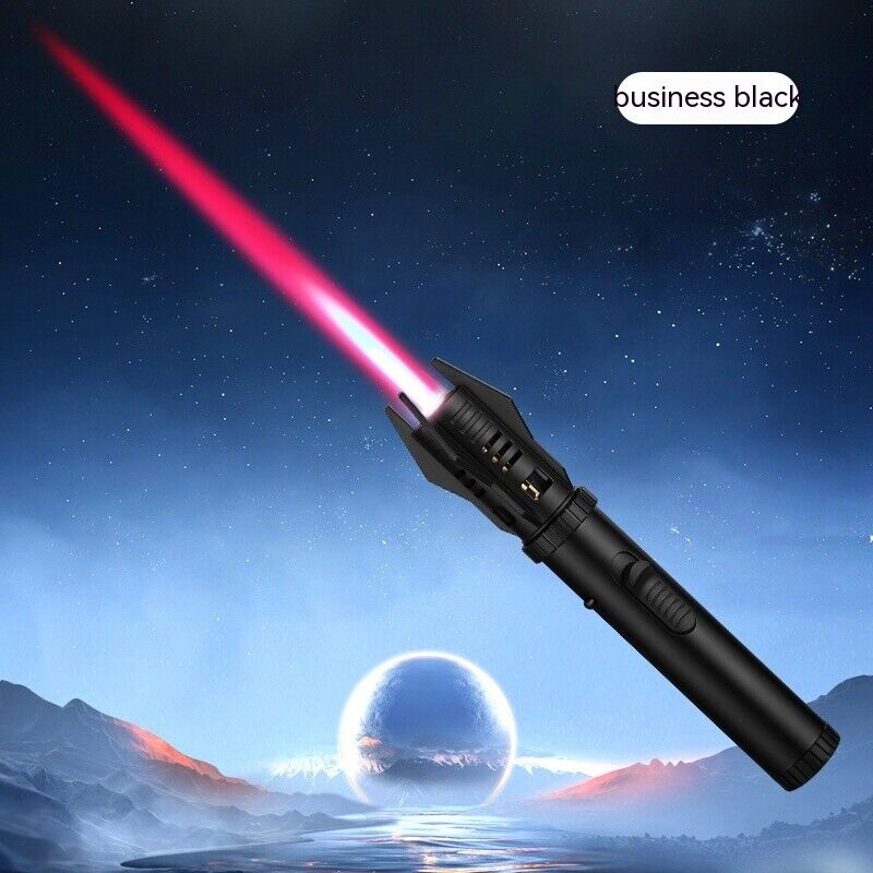 2024 New Planet Lightsaber 360° Use Metal Outdoor Windproof Butane Gas Lighter
