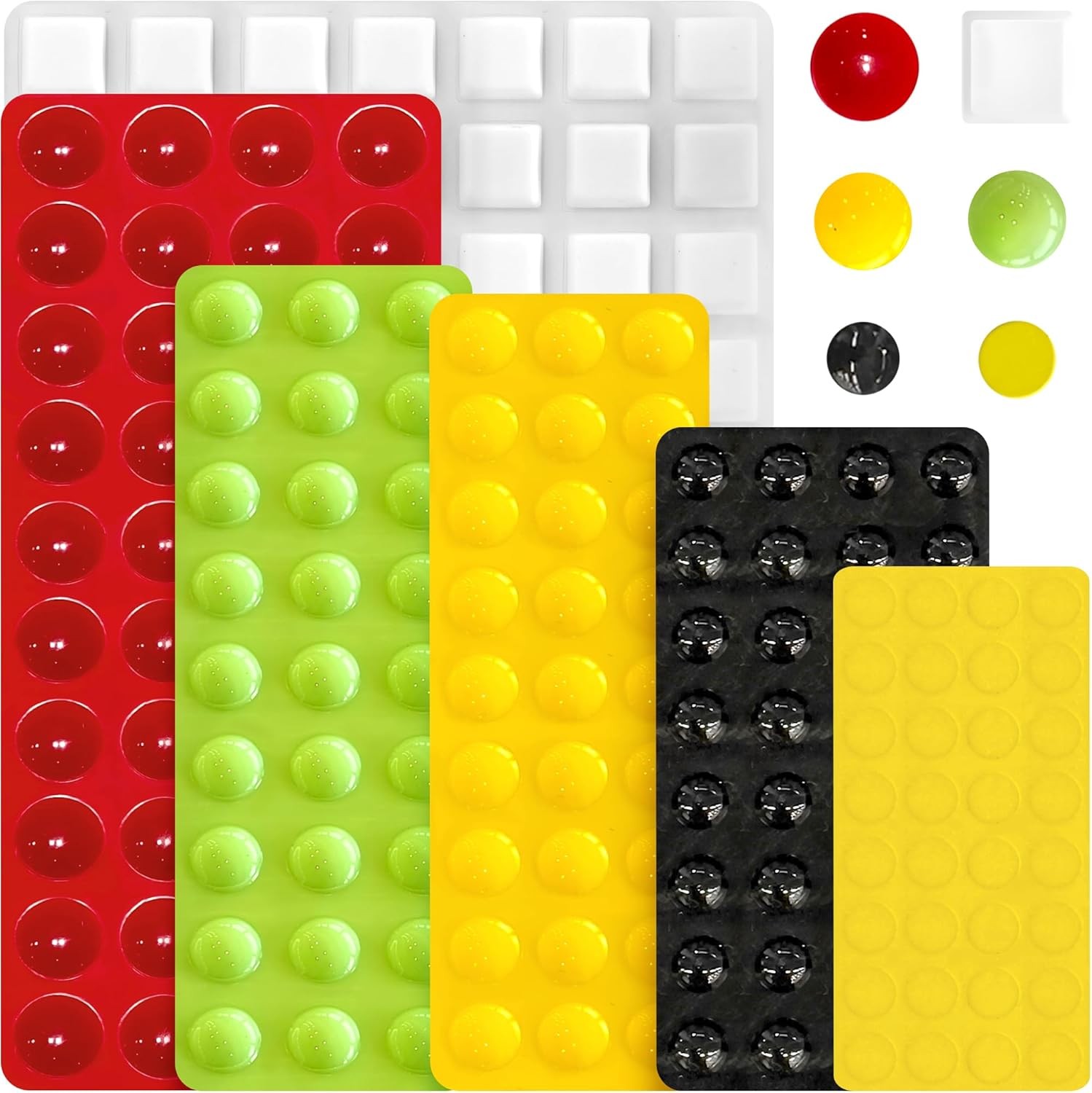 Tactile Bump Dots for Visually Impaired, Seniors and Blind People, 225 Pcs | Sil Tactile Bump Dots for Visually Impaired, Seniors and Blind People, 225 Pcs | Sil