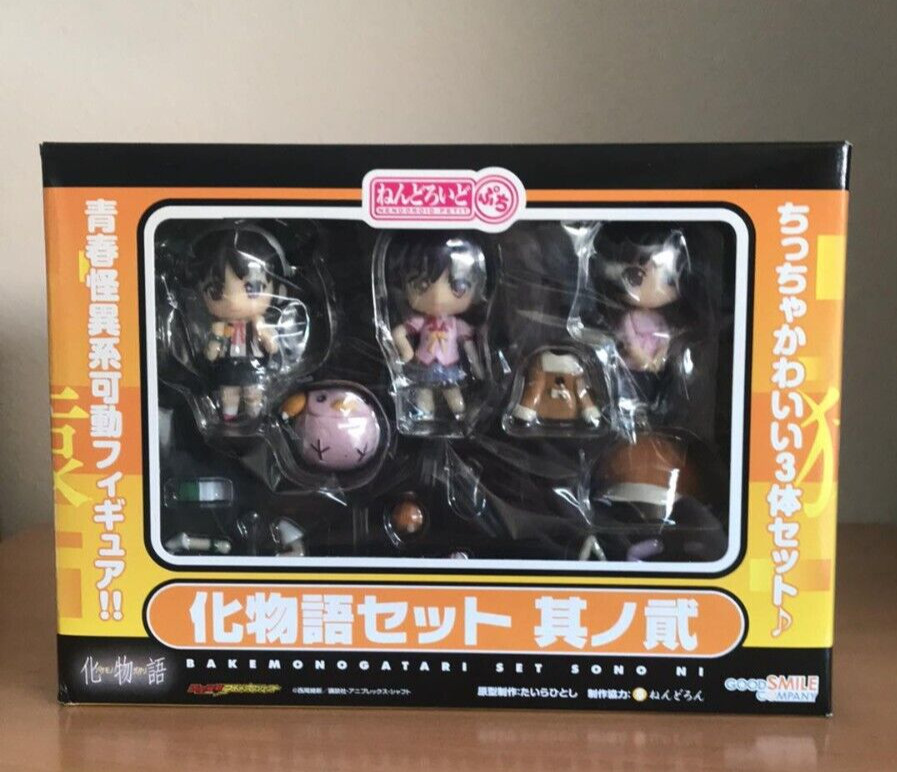 Nendoroid Petite: Bakemonogatari Series 2 Action Figure (Set of 3) *NEW*