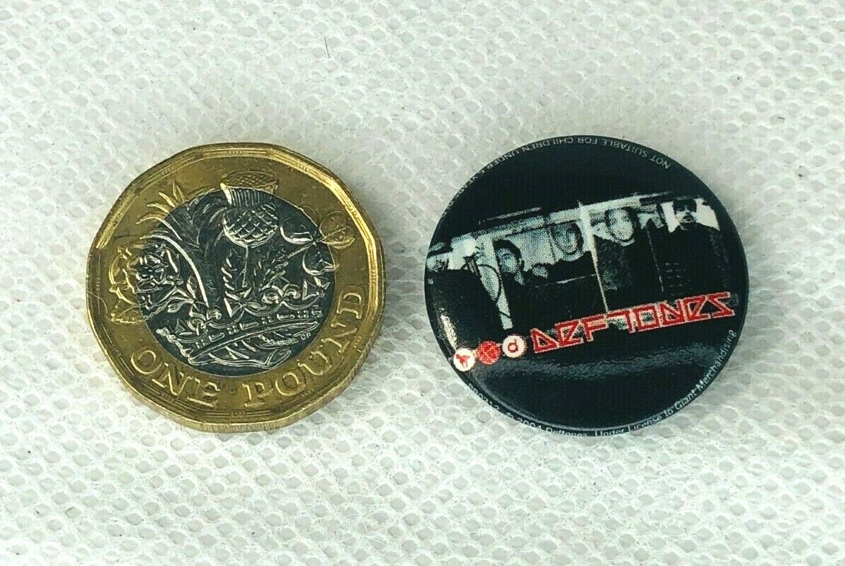 Badge DEFTONES BAND ROCK METAL New Official MUSIC C