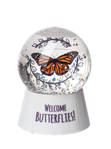 Ganz Mini Water Globe Light up Welcome Butterflies