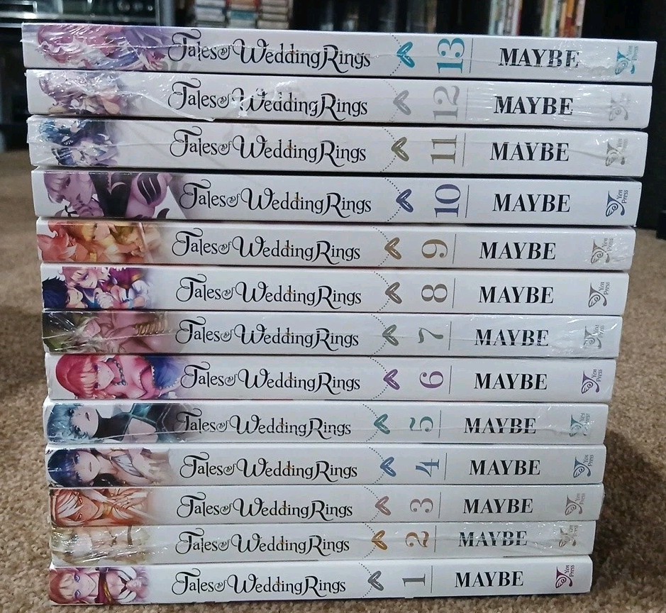 Tales of Wedding Rings Volumes 1-13 Run English Manga 10 Vols Sealed