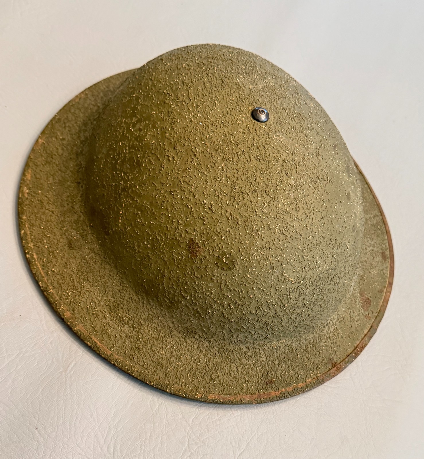 WW-2 US ARMY M1 17 A-1 CONVERTED KELLY/BATAAN HELMET UNISSUED     287