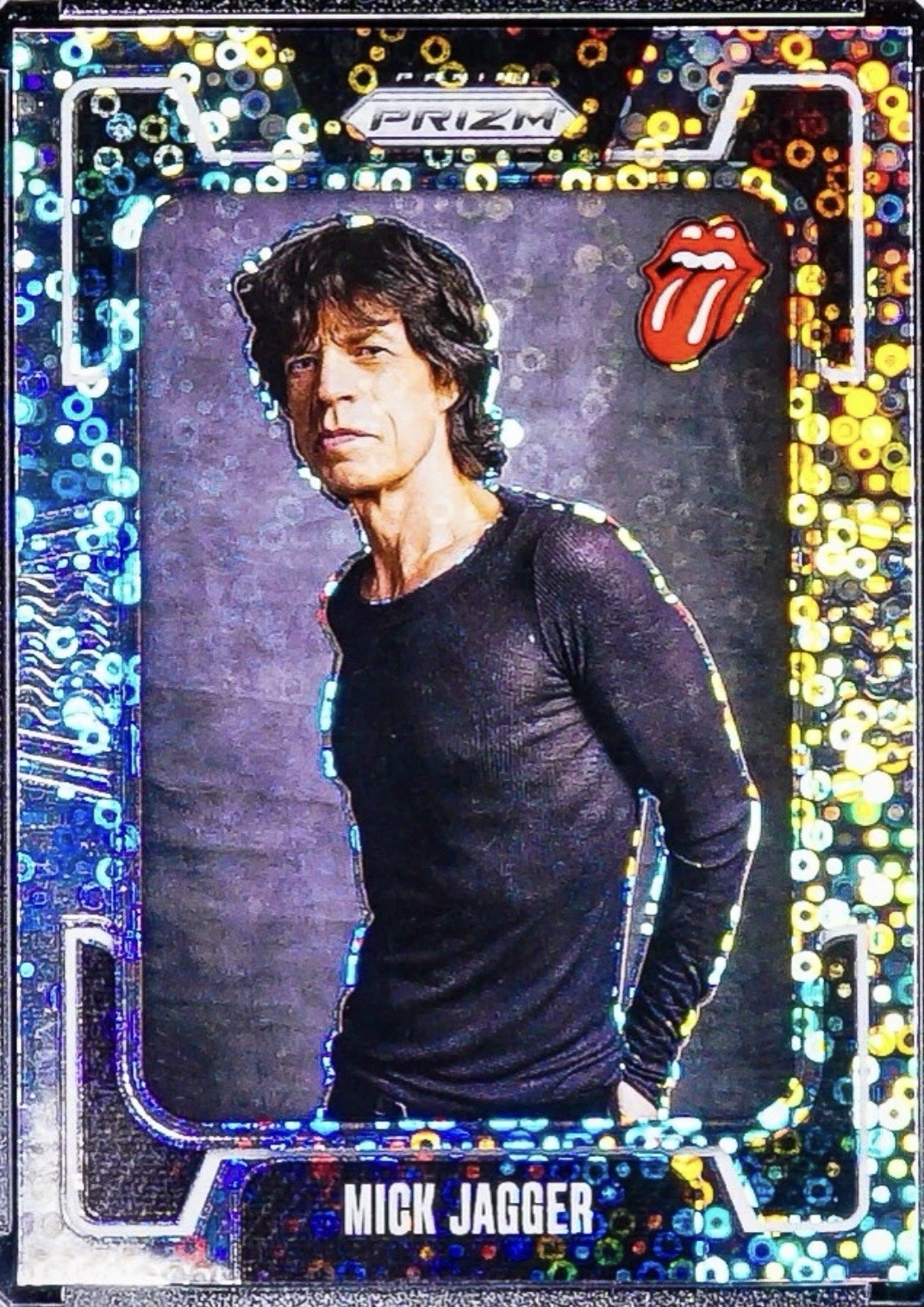 Mick Jagger 2025 Panini Disco Refractor Serial 073/149