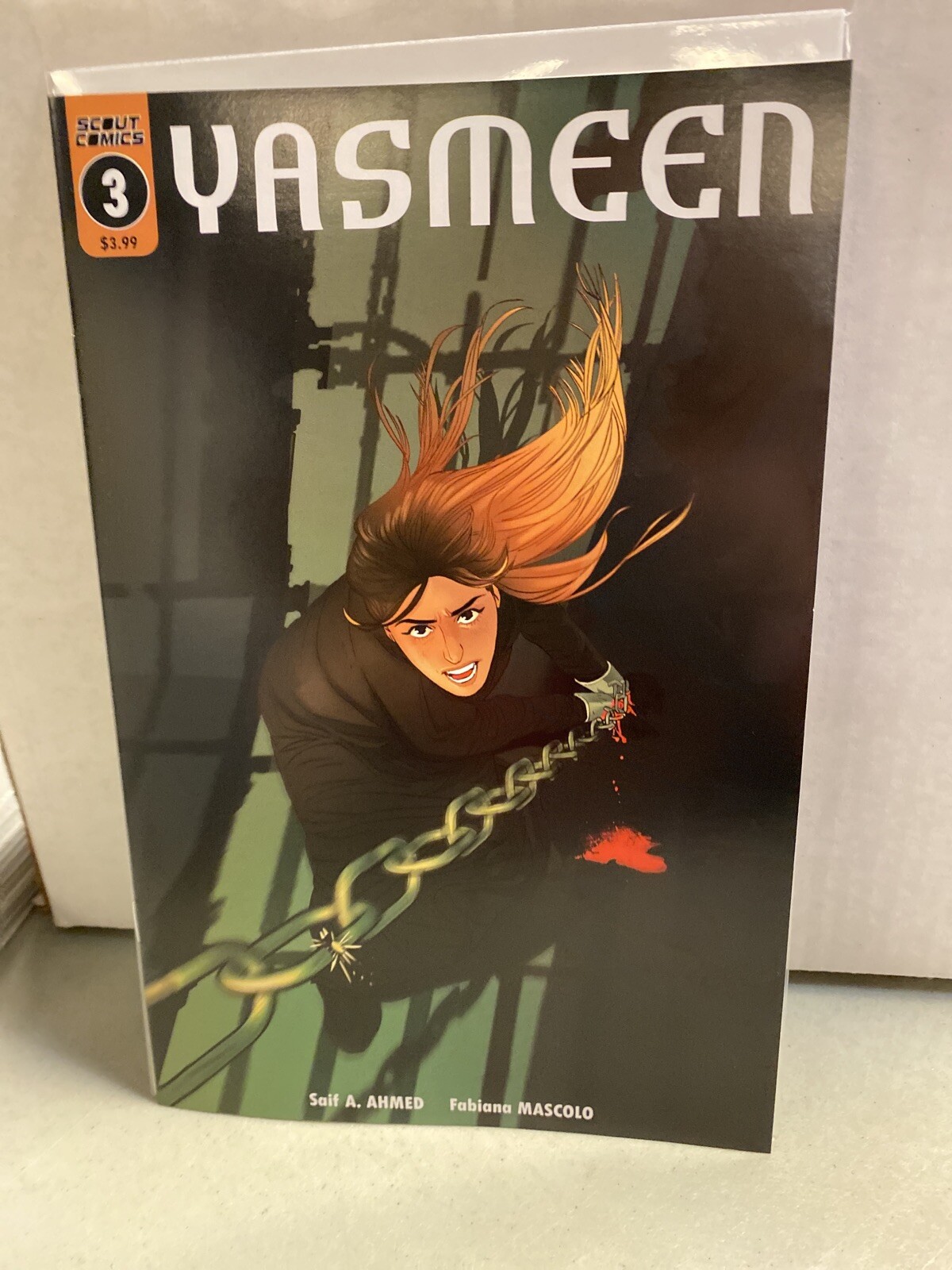 Yasmeen #3 Ahmed Mascolo Scout Comics 