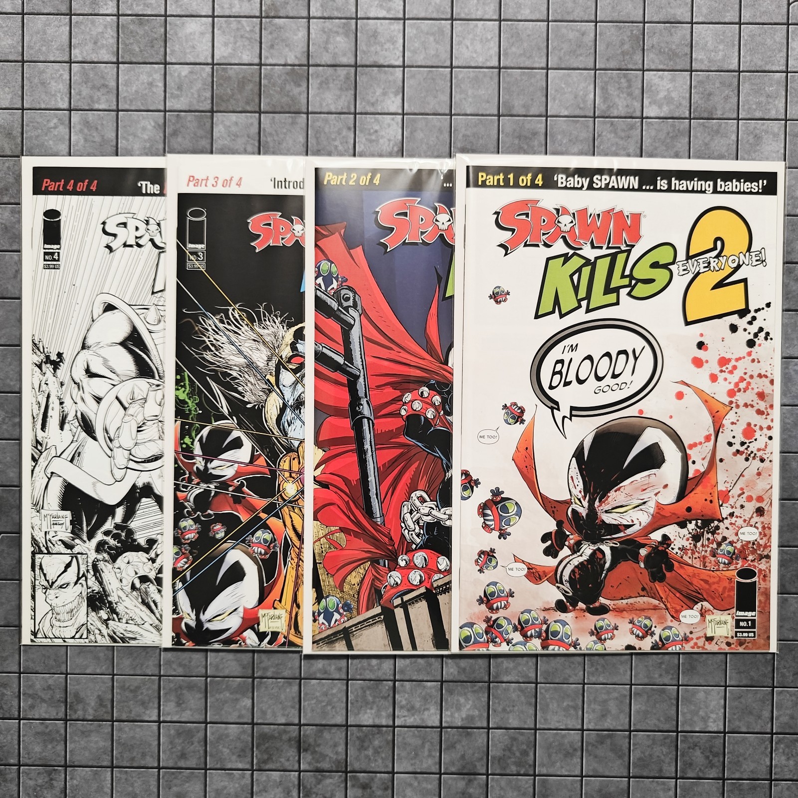 Spawn Kills Everyone Too #1-4 - (1 2 3 4) - Complete Series Variant Set - NM