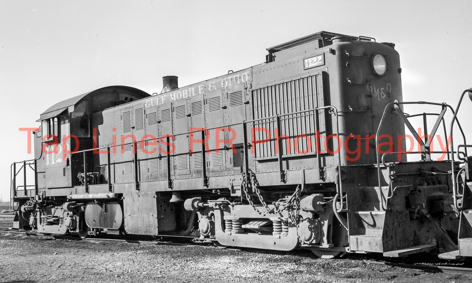 Gulf Mobile & Ohio #1122 ALCO RS1  NEW 5X8 PHOTO