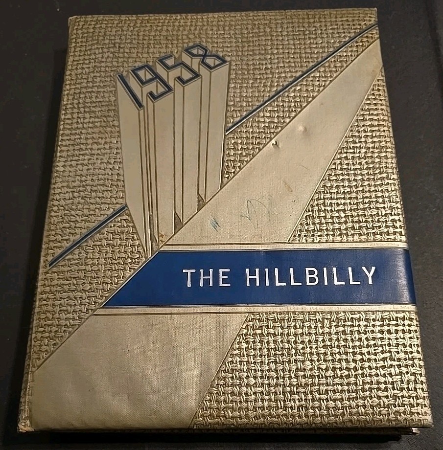 1958 Monticello High School Yearbook Arkansas The Hillbilly