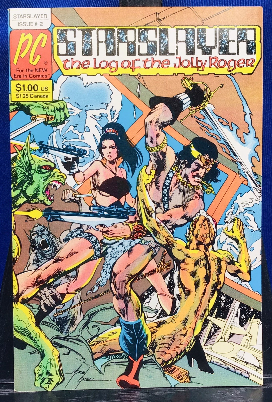 Starslayer #2 (1982) The Rocketeer 1st Full Appearance Dave Stevens - VF Starslayer #2 (1982) The Rocketeer 1st Full Appearance Dave Stevens - VF