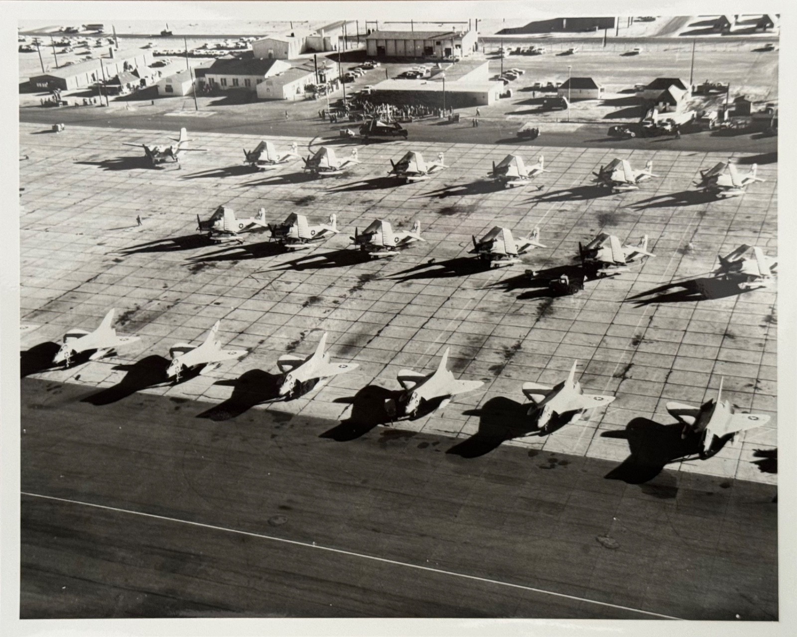Orig 1959 Douglas Photo + Master Negative F4D Skyray A-4 Skyhawk MCAAS Yuma Lot