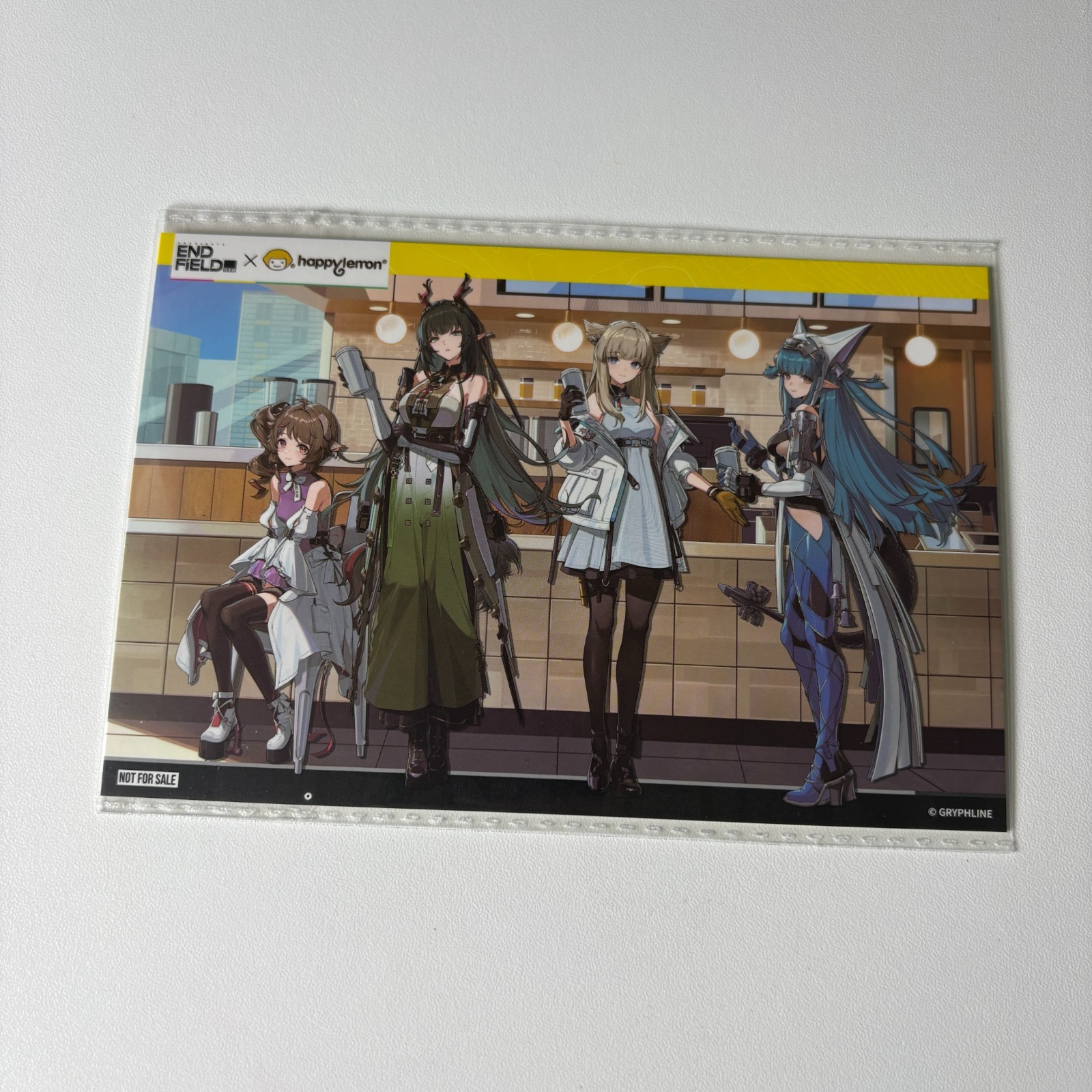 Arknights Endfield x Happy Lemon Collab - Postcard (No Code)