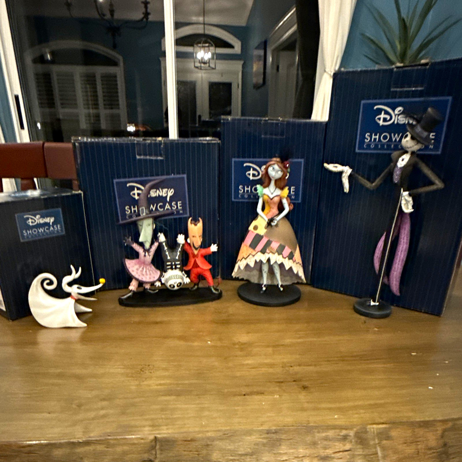 Disney Showcase Collection Nightmare Before Christmas Figurines Set w/ Boxes