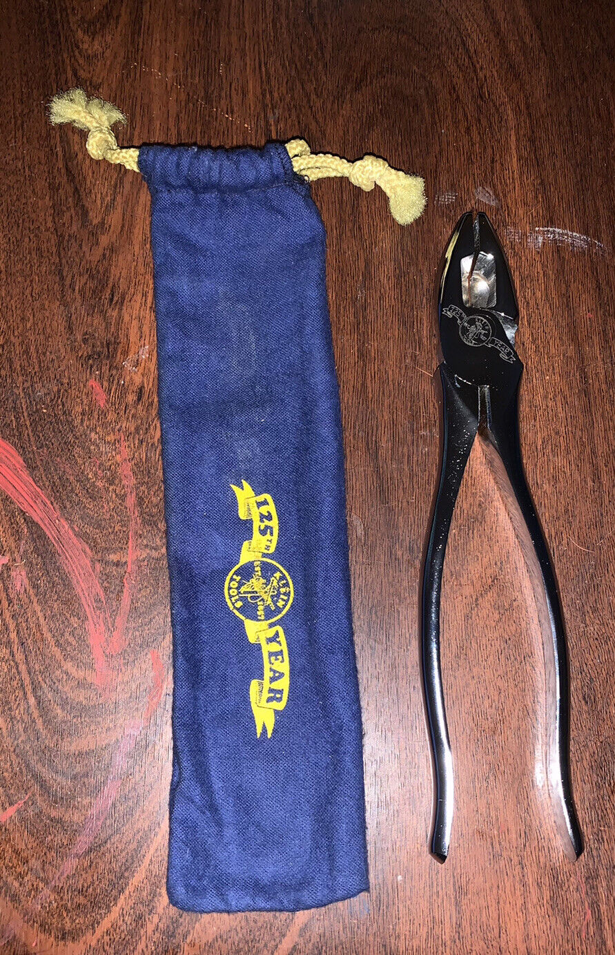 Klein Pliers 125th Anniversary with original bag. New Condition