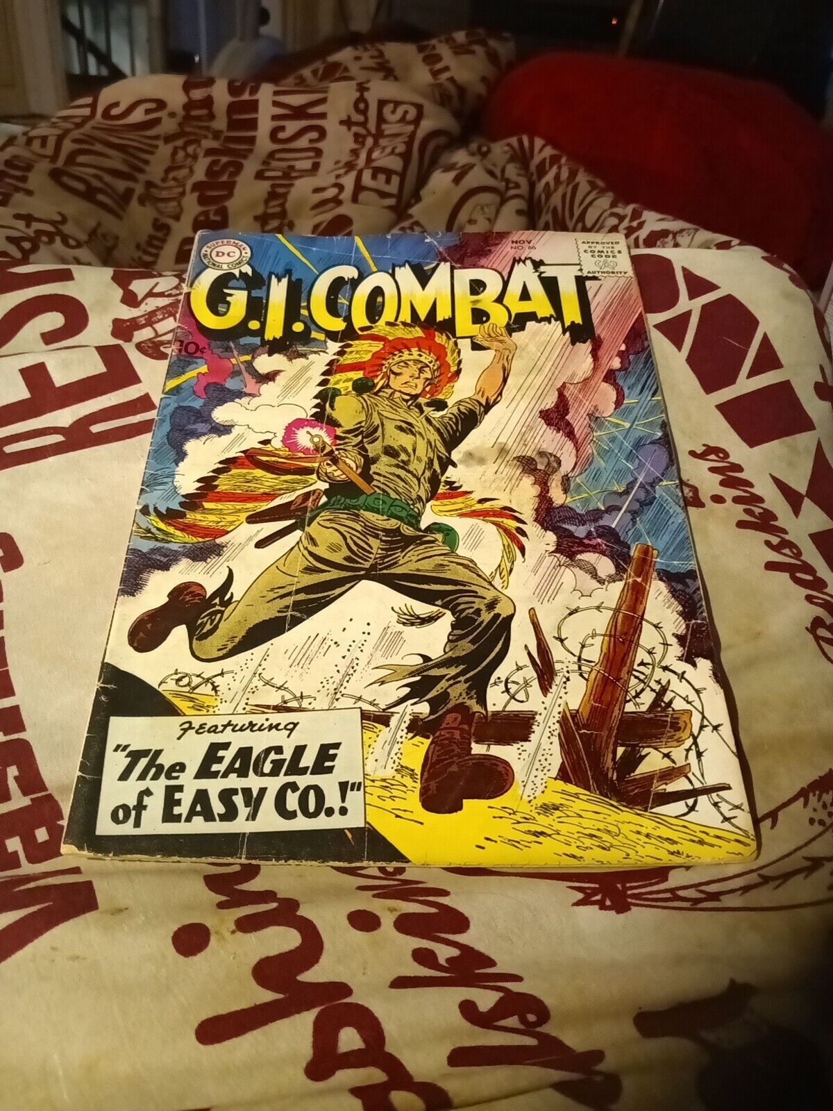 G.I. Combat #66 DC Comic Book 1958 The Eagle Of Easy Company Pre Sgt Rock Story 