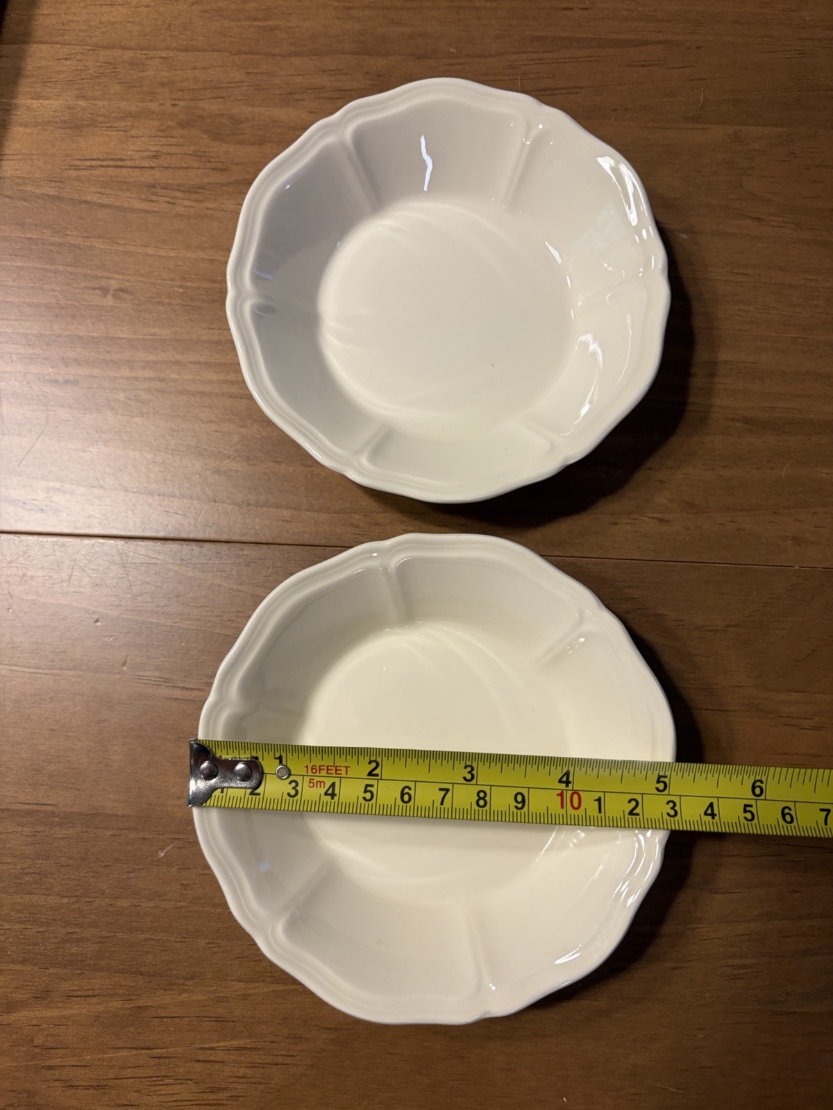 Wedgwood Queen's Shape Plain Fruit Dessert Bowls 5” Set Of 2, England 792702