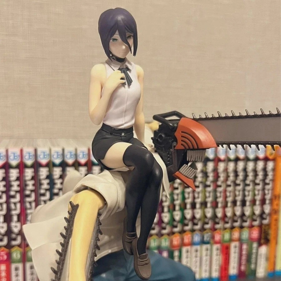 13cm Chainsaw Man Reze Noodle Stopper Figure PVC Anime Collectible Toy