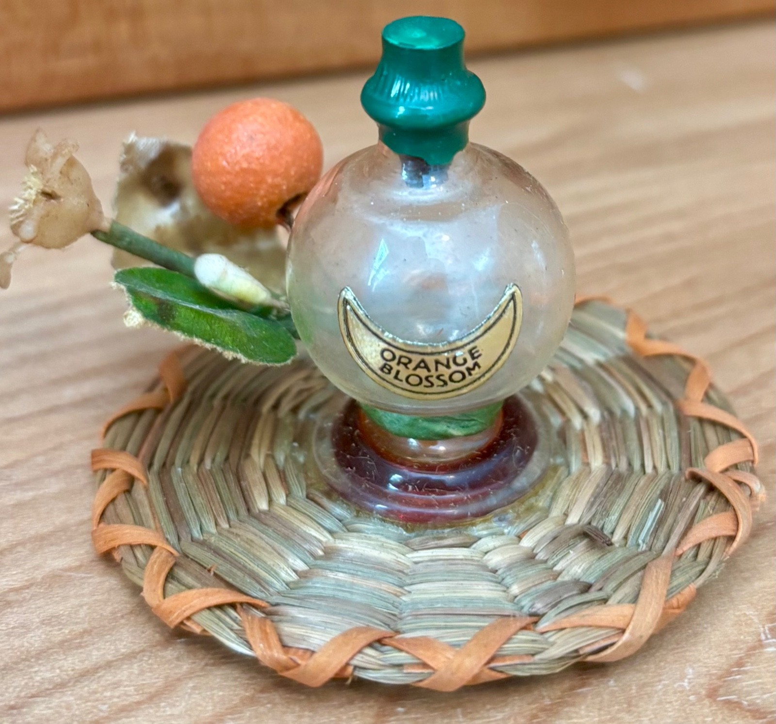 Vintage 1940s Florida Souvenir Bo-Kay Orange Blossom Perfume