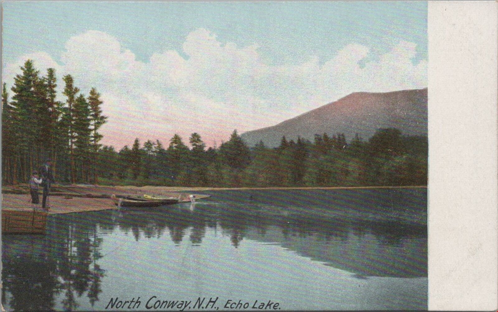 Postcard North Conway Echo Lake NH 