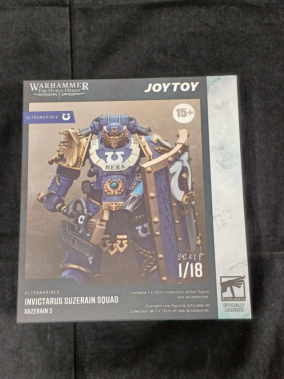 JOYTOY Ultra Marine Invictus-Souls Rain Squad Warhammer 4000 1/18