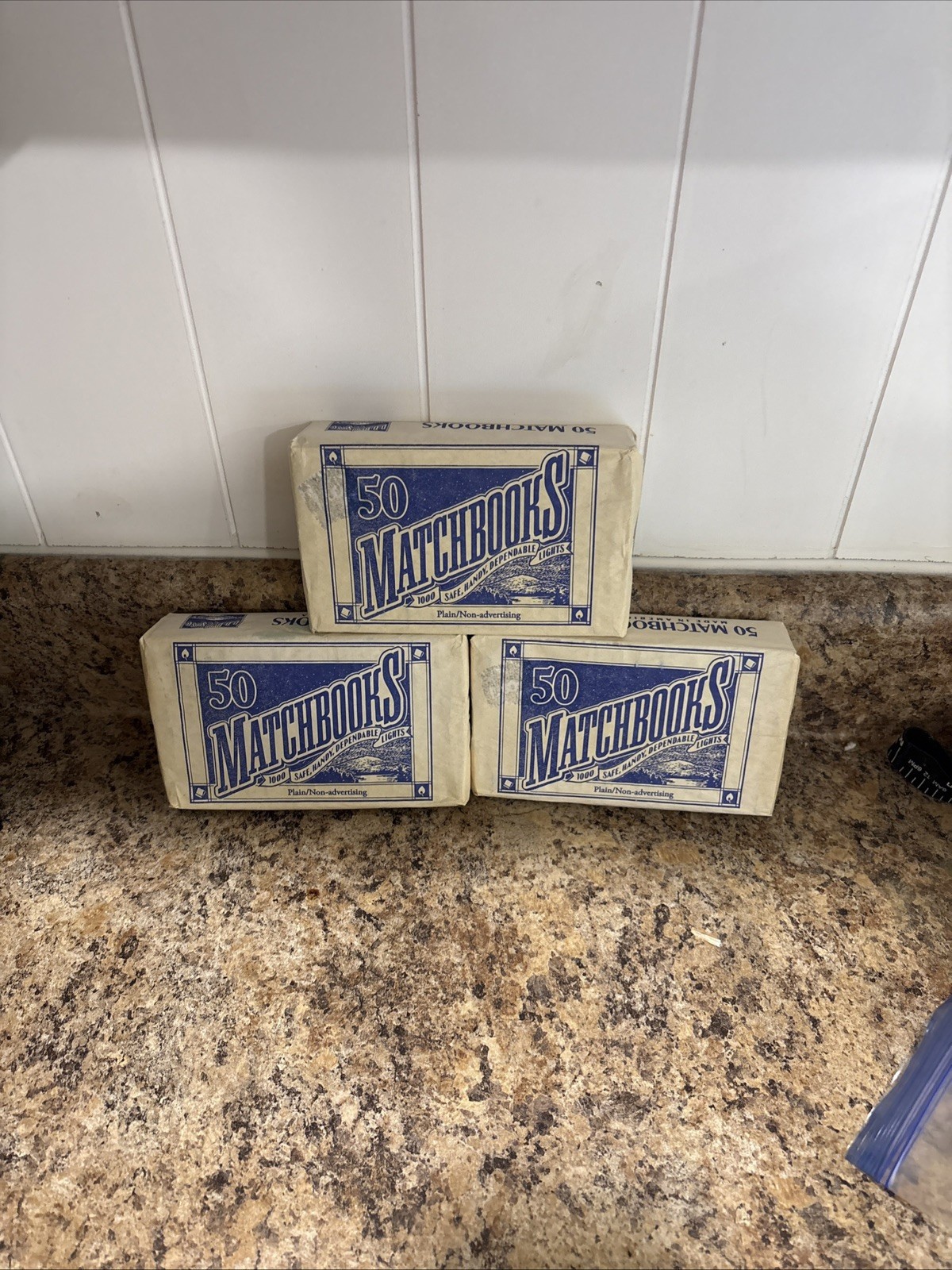 NEW (Lot of 3) Vintage D.D. Bean & Sons Co Boxes of 50 Matchbooks (150 Total) NEW (Lot of 3) Vintage D.D. Bean & Sons Co Boxes of 50 Matchbooks (150 Total)