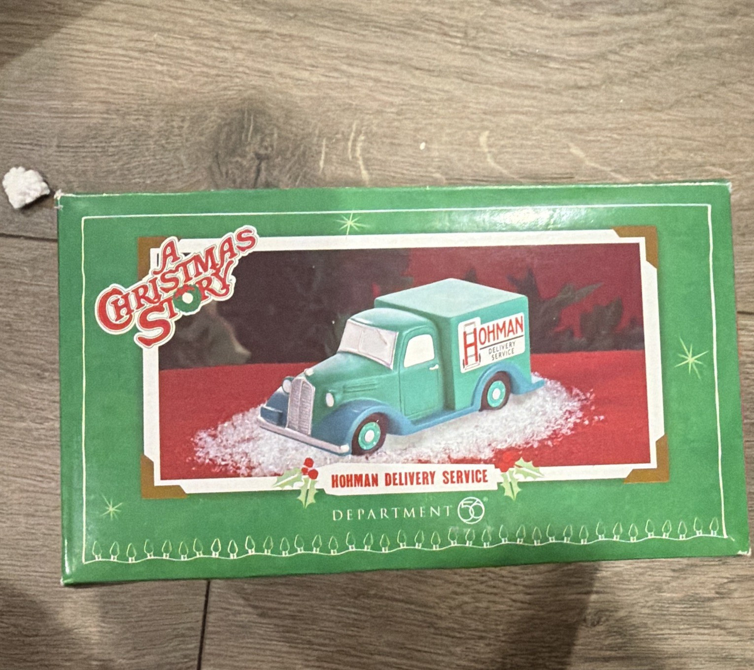 Department 56 A Christmas Story Hohman Delivery Service Truck Figurine 2014