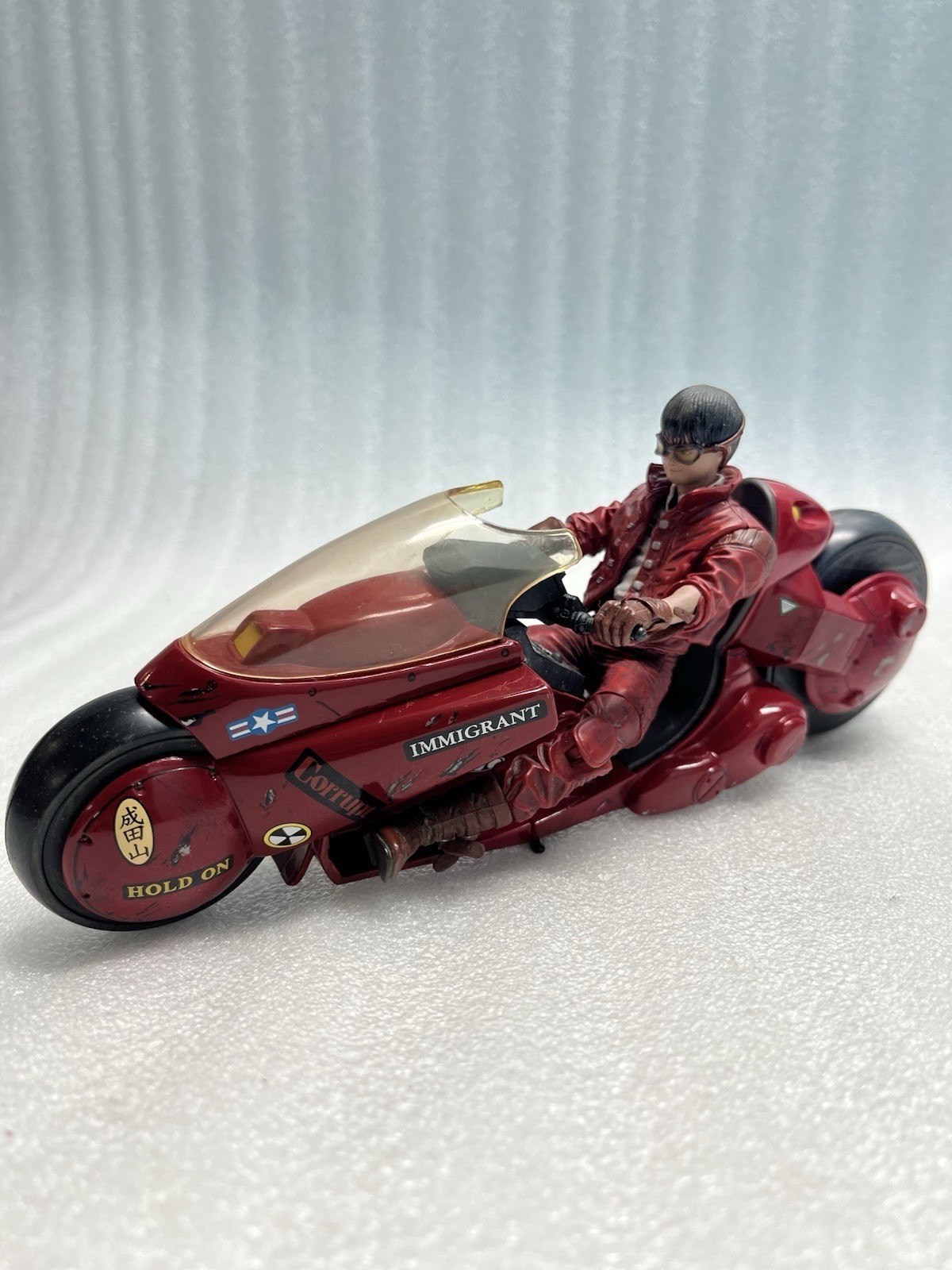 McFarlane Toys AKIRA Kaneda on Motorcycle Bike  Action Figure