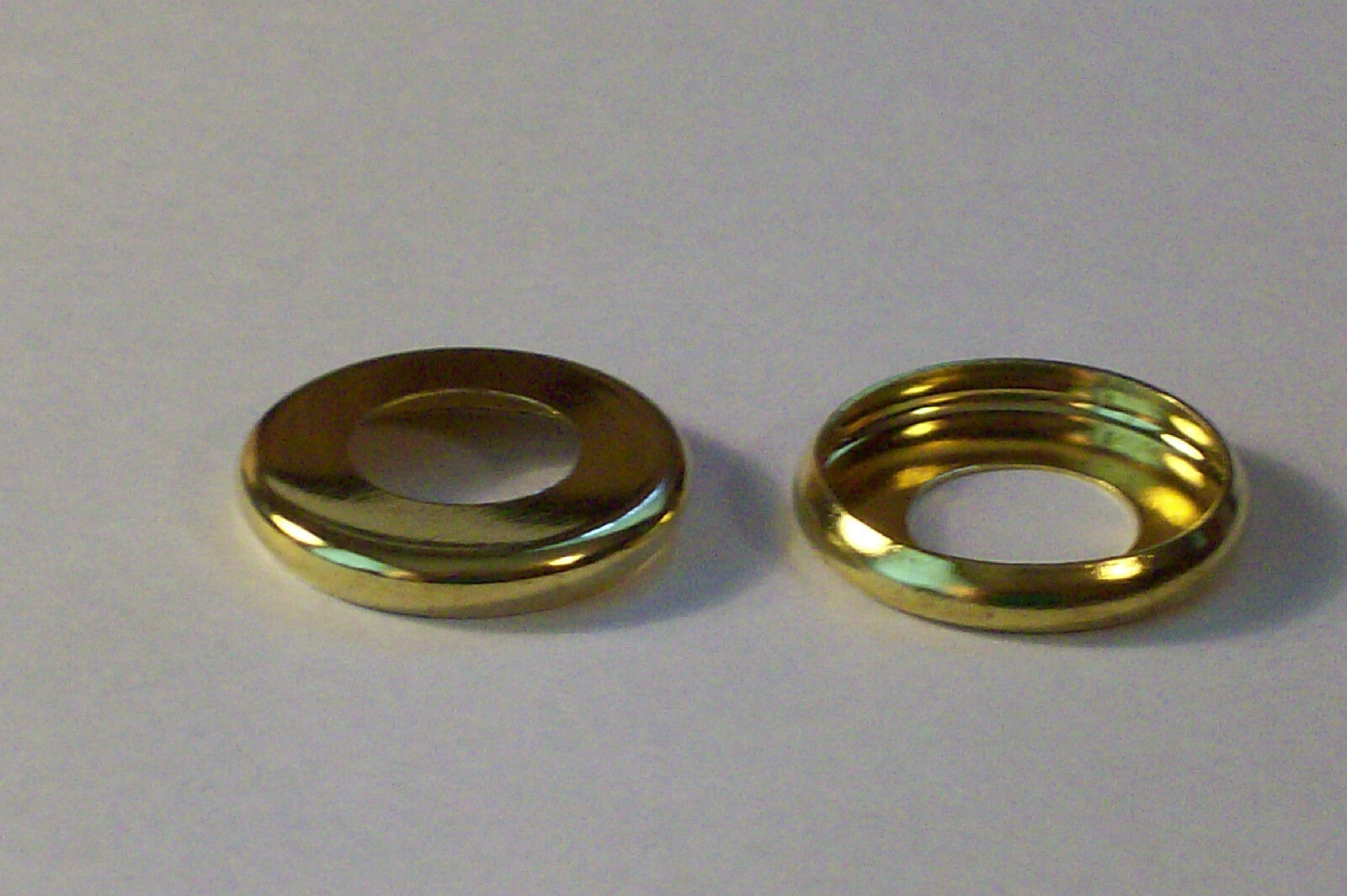 SET OF 4 BRASS PLATED 3/4