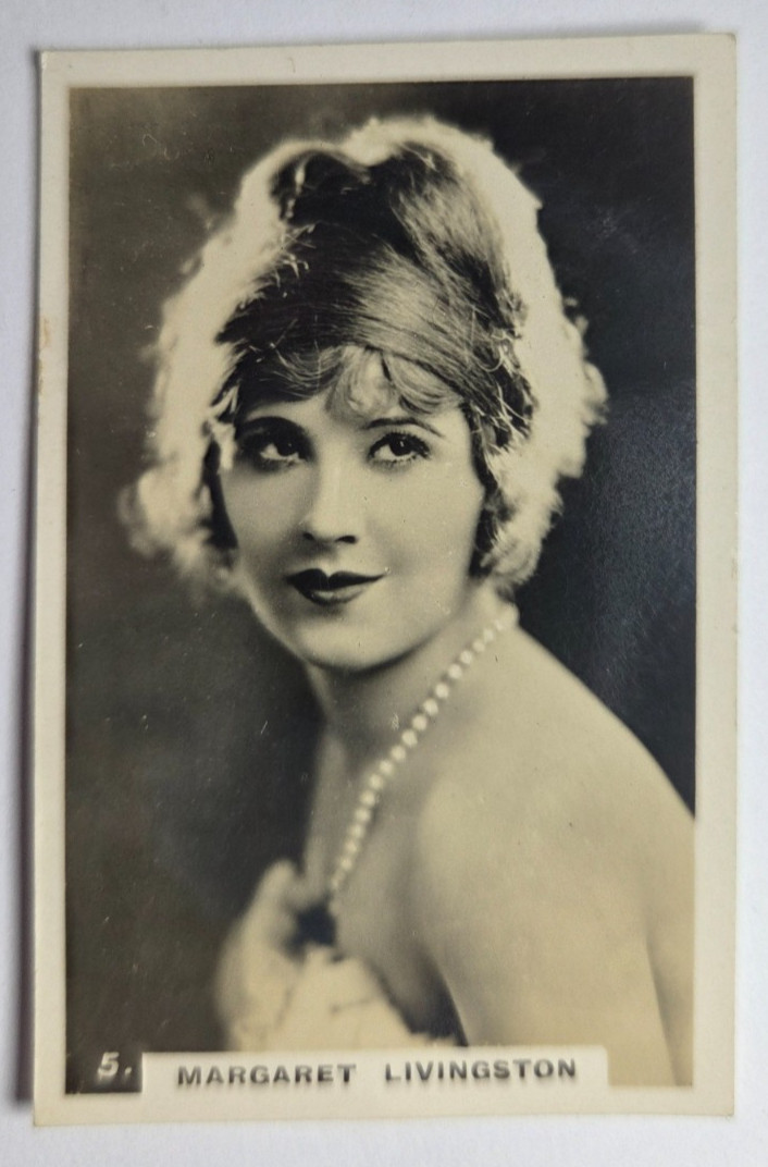1926 BAT Beauties 2nd Series Tobacco #5 Margaret Livingston
