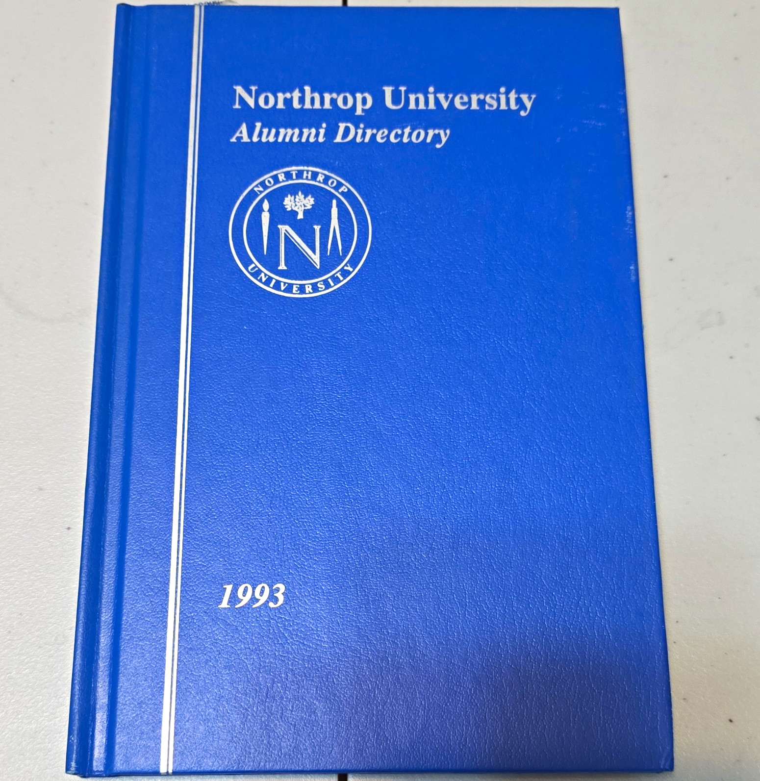 Northrop University 1993 Original Hardcover Alumni Directory